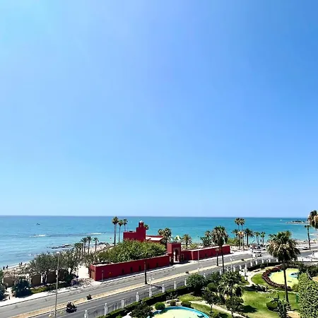 Sea Front With Large Terrace In Benalbeach Apartment *
